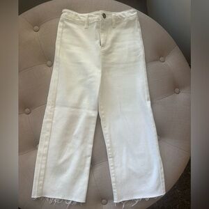 NWOT Girls White Denim Size 6X